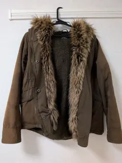 モッズコート　フード＆ファー付き　すごく暖かい！
