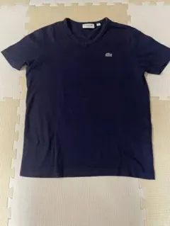 LACOSTE ネイビー スリムフィット Tシャツ US S