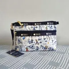 レスポートサック ピーターラビット ホワイト 2段ポーチ