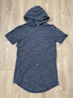 Under Armour フード付き Tシャツ Mサイズ ダークブルー