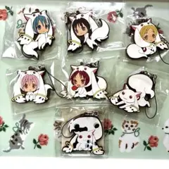 魔法少女まどか☆マギカ×ラスカル ラバーストラップセット&クリア