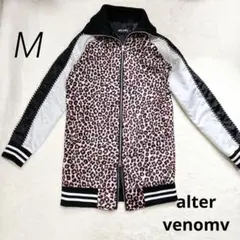 ALTER VENOMV オルターベノム　スカジャン　ヒョウ柄　レオパード　長袖