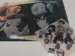 鬼滅の刃 クリアファイルとくら寿司コラボグッズ2点set