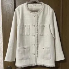 ツイードジャケット　zara dholic 韓国ファッション好きな方