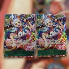 【匿名配送】ワンピースカード ヤマト シークレットパラレル シクパラ 2枚セット