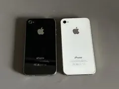iPhone 4セット2台 本体のみ ジャンク