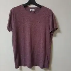 TOMMY HILFIGER DENIM Tシャツ M バーガンディ