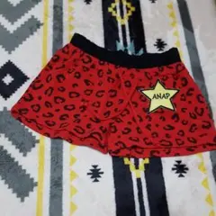 ANAPgirl　ショートパンツヒョウ柄130cm