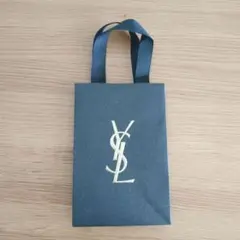 YSL ショッパー袋 ラメ入り黒