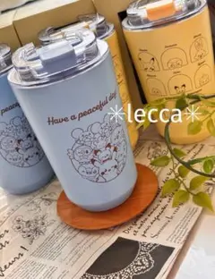 ポケットモンスター ポケピース ステンレス タンブラー 蓋付き 青 ブルー 新品