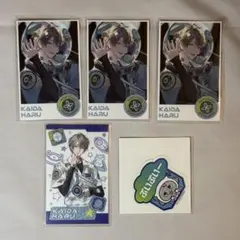 ろふまお 甲斐田晴 チェキ 4周年 はるもっと 特典 ステッカー