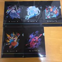 【全種類コンプリートセット】ポケモン クリアファイル セブンイレブン限定