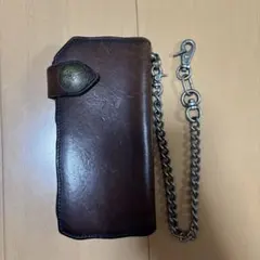 RED WING トラッカーウォレット チェーン付 レザー - メルカリ