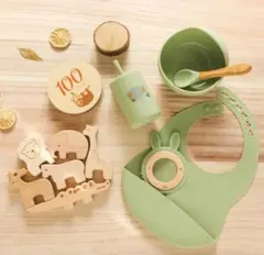 子ども用食器セット 動物　ベビーギフト　知育玩具　おもちゃ　赤ちゃん　プレゼント