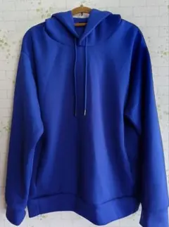 ⭕️本日限定値下COMME CA ISM フード付きパーカー Mサイズ 青