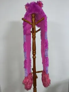 チェシャ猫マフラーキャップ ディズニー