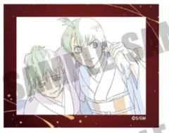 銀魂 映画 吉原大炎上 入場者特典 アニメ原画ステッカー 弍 神楽・新八