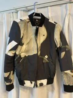 G-STAR ROW スワン柄ブルゾン