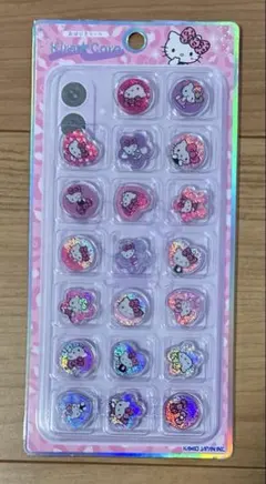 おはじきシール キティ