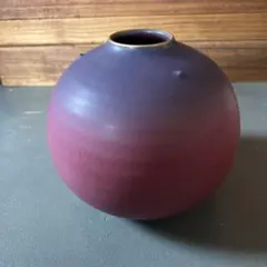 グラデーション陶器花瓶