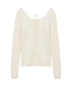 CLANE クラネ ARRANGE RIBBON KNIT TOPS