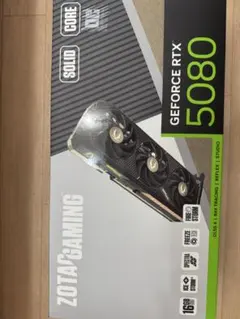 ZOTAC GAMING GeForce RTX 5080 本体のサムネイル