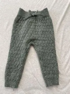 【Quincy Mae 】海外子供服　ケーブル編みニットパンツ