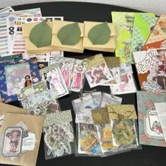 【ご好評☆】コラージュ素材セット お得なシールBOX付き☆