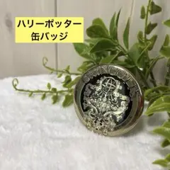ハリーポッター　金バッジ　缶バッジ　グリンゴッツ