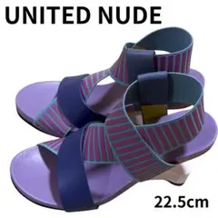 UNITED NUDE Eamz Run マルチカラー 紫　35 22.5cmのサムネイル