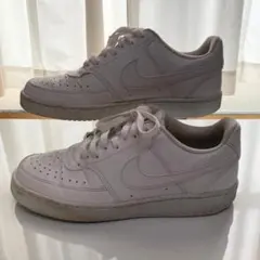 ☆美品 ナイキ Nike コートビジョン ホワイト スニーカー 25.5cm