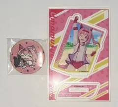 ウマ娘 プリティーダービー ハルウララ アクリルスタンド 缶バッジ