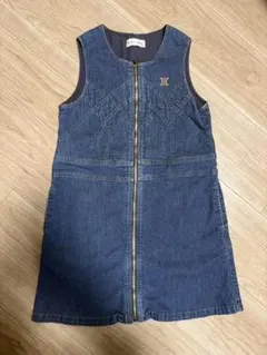 CELINE デニム ジャンバースカート 130