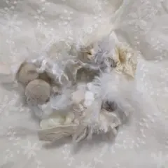 レース シュシュ