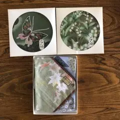 和柄ハンカチ４枚セット（未使用品）