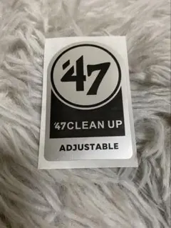47ブランド　キャップ　ステッカーシール