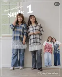 【新品タグ付き】しまむらyuki×Taiyou シアーシャツ　3L大きいサイズ