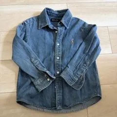 Ralph Lauren デニム長袖シャツ 110サイズ