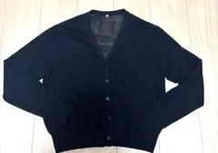 UNIQLO シアーカーディガン　黒　L 2025