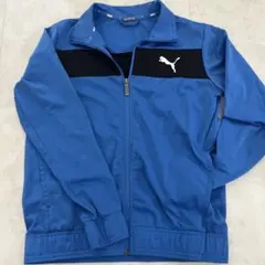 PUMA 青 ジャージ ジップアップ