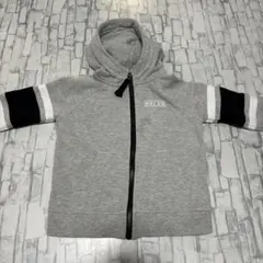 NIKE AIR キッズ ジップアップ パーカー グレー