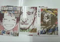 ワンシーンカードコレクション　ヒロアカ原画展　オールマイト　エンデヴァー