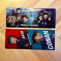 セブンイレブン限定 名探偵コナン 黒鉄の魚影 ミニクリアファイル 2枚セット