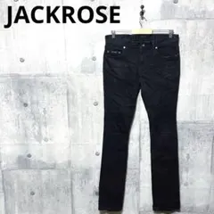 JACKROSE ジャックローズ メンズ ブラック スキニーデニム ジーンズのサムネイル