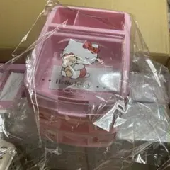 ハローキティ プラスチック収納ボックス