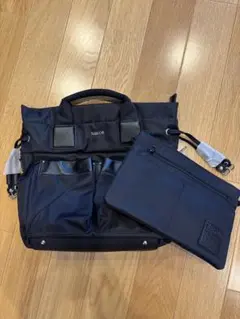 BARCOS バルコス 未使用品 3way ナイロン レザー ブラックのサムネイル
