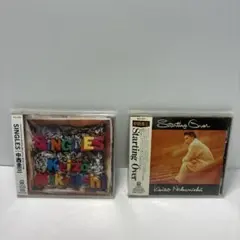 中西圭三 「SINGLES」「Starting Over」2枚セットのサムネイル