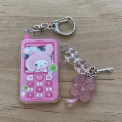 ガラケー風キーホルダー　マイメロ