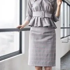 【31 Sons de mode】チェックタイトスカート