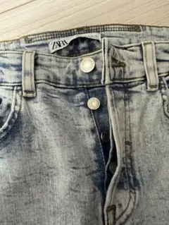 ZALA ザラ　デニムパンツ　ダメージジーンズ